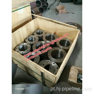 chapa de aço carbono Q235 flange face plana FF